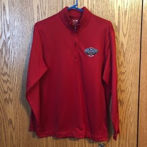 New Orleans Pelicans medium quarter zip jacket